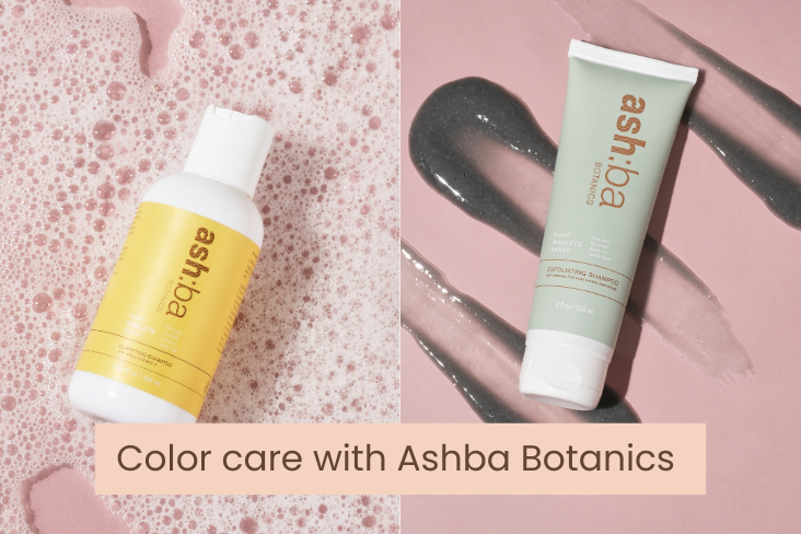 Caring for Colored Curly Hair with Ashba Botanics