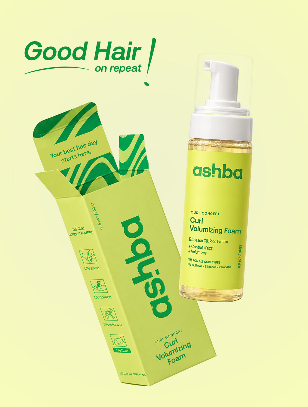 Curl Volumizing Foam