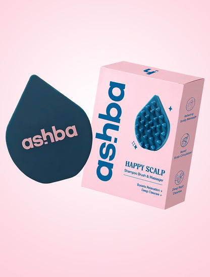 Happy Scalp Shampoo Brush &amp; Massager